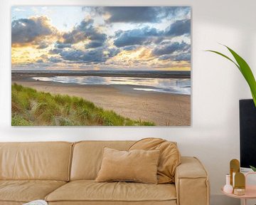 beach, sea, dunes, wadden island by M. B. fotografie