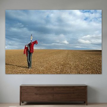 Scarecrow-Landschaft Frankreich