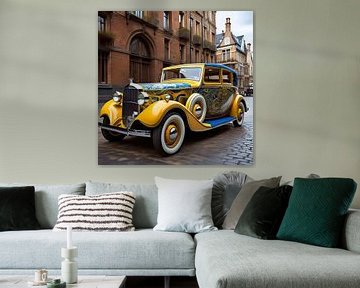 Classic car with a touch of art by Gert-Jan Siesling