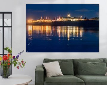 Reflectie op het strand Noordwijk van Yanuschka Fotografie | Noordwijk