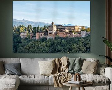 Alhambra in Granada von Jan van der Veen