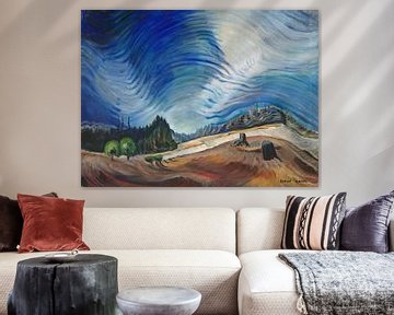 Emily Carr - Above the gravel pit by Peter Balan