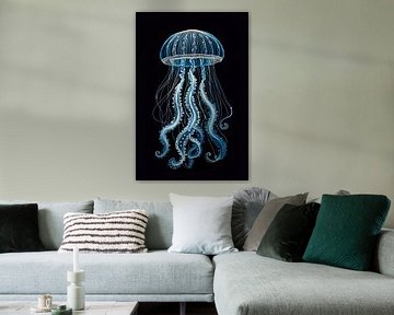 Delft Blue Jellyfish by Studio Ypie