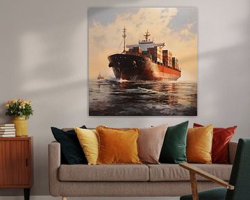 Frachtschiff von TheXclusive Art