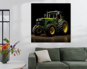 Tracteur John Deere sur The Xclusive Art