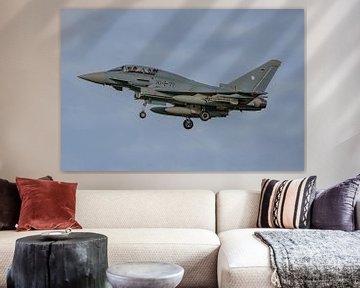 Zweisitziger Eurofighter Typhoon der Luftwaffe. von Jaap van den Berg