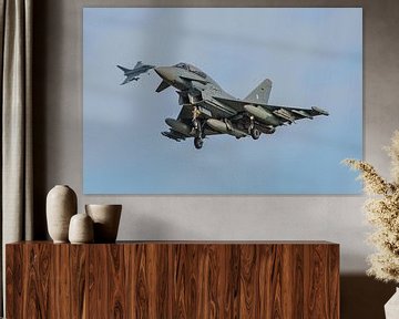 Zweisitziger Eurofighter Typhoon der Luftwaffe. von Jaap van den Berg