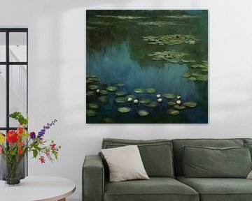 Water Lilies by Timba Art