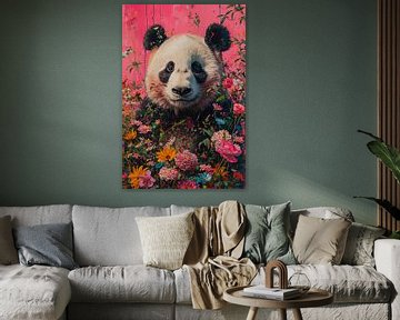 Panda bear by haroulita
