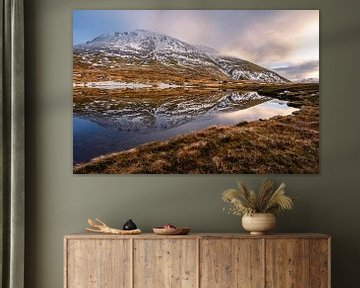 Ben Nevis on a moody day by Sonny Vermeer