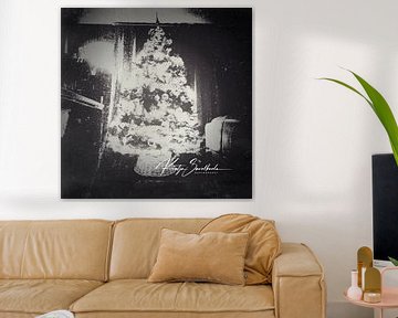 Vintage Christmas tree van Kaleidoscopephotography