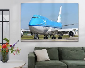 KLM Boeing 747-400 Ville de Johannesburg. sur Jaap van den Berg