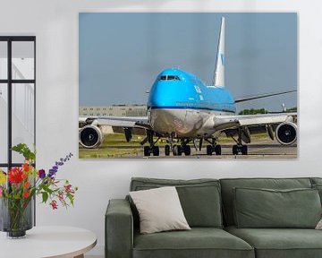 KLM Boeing 747-400 City of Johannesburg. van Jaap van den Berg