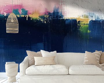 Colourful, modern and abstract