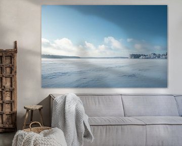 Betoverend winterlandschap