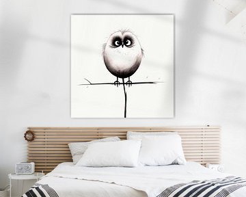 Bird Humour on the Stick by Karina Brouwer