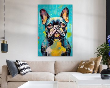 Bulldog Kunstwerk van De Mooiste Kunst
