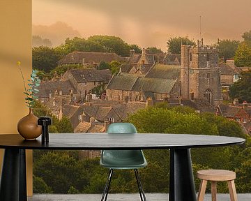 Sunrise at Corfe Castle, Dorset by Henk Meijer Photography