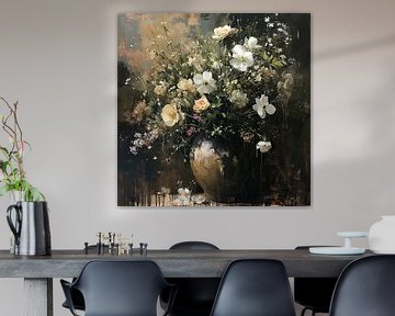 Flower still life | Flower Impression by Blikvanger Schilderijen
