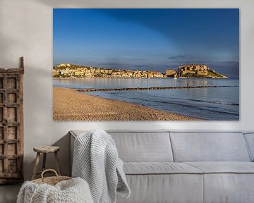 Blick auf Calvi, Korsika, Frankreich von Adelheid Smitt