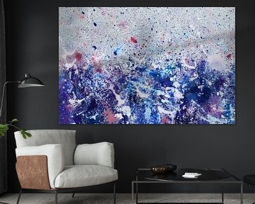 Brushstrokes and splashes by Angel Estevez