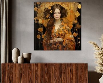 Art of Klimt III by Peridot Alley