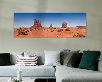 Monument Valley Panoramic van Melanie Viola