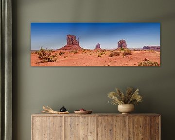 Panorama de Monument Valley sur Melanie Viola