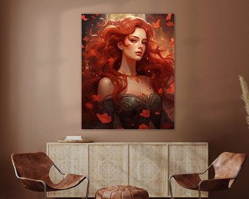 Red Beauty by Peridot Alley