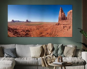 MONUMENT VALLEY Spearhead Mesa by Melanie Viola