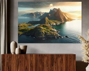 De kust van Nieuw-Zeeland