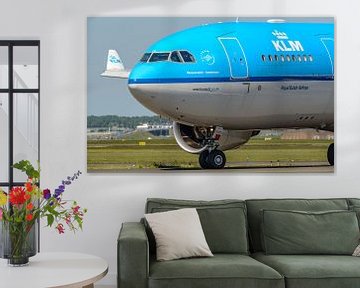 KLM Airbus A330-200 met een bijzonder verhaal. van Jaap van den Berg