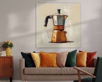 Koffie - Percolator - Basic naturel