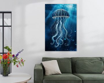 Delft Blue North Sea Jellyfish by Studio Ypie