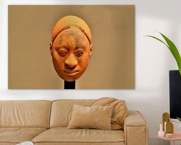 Terracotta man's head - Ife culture by Karel Frielink