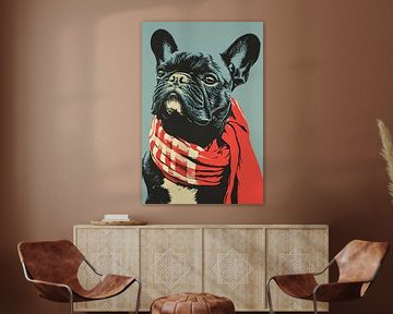 Pop Bulldog Art van De Mooiste Kunst