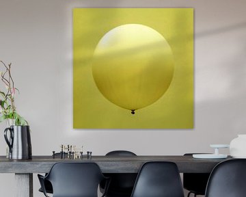 De Ballon. Groen. Minimalisme. van Alie Ekkelenkamp