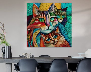 Artistieke katten van Jan Keteleer