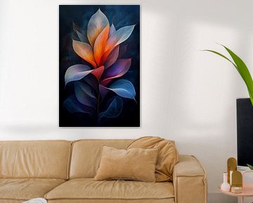 Growing Flower Glow by But First Framing