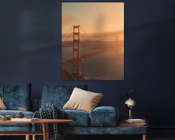 View of the Golden Gate Bridge by fernlichtsicht
