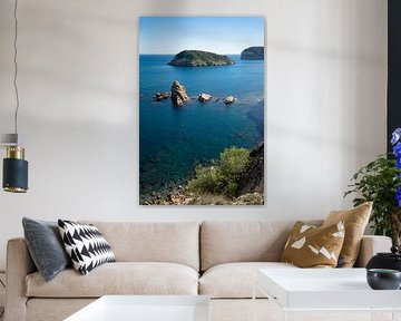 View at Cap Prim, dreamlike bay in Jávea