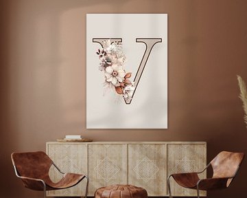 Bohème initiale : V sur Design by Pien
