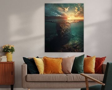 Goldene Stunde am Meer