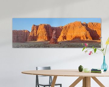 Panorama van de Painted Desert, Arizona van Henk Meijer Photography