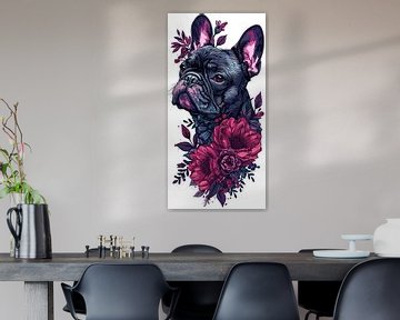 Bulldogge von Wunderbare Kunst