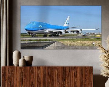 KLM Boeing 747-400 Ville de Shanghai. sur Jaap van den Berg