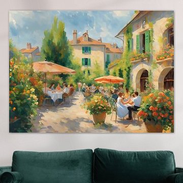Sommer in Frankreich von Kees van den Burg