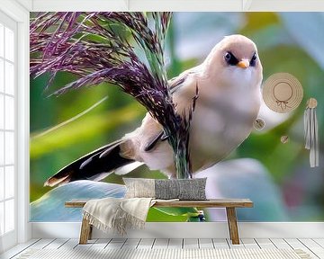 Jonglieren mit Bartflechten.