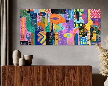 Abstract Party van Kunst Kriebels