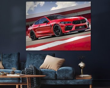 BMW M8 van PixelPrestige